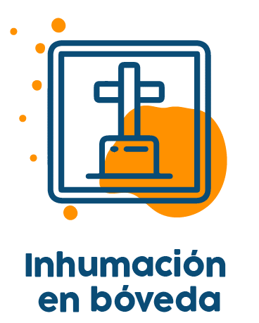 servicio de inhumación o entierro