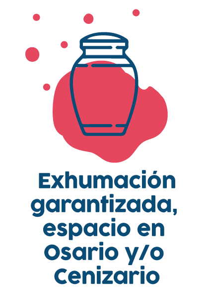 uno de los beneficios de tu plan de previsión es la exhumación y espacio en osarios garantizada